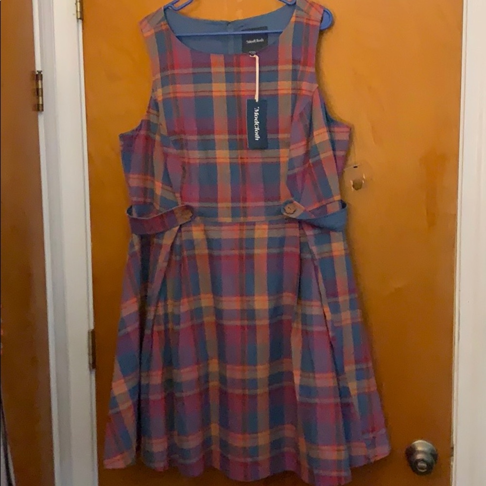 Cute plaid NWT plaid dress